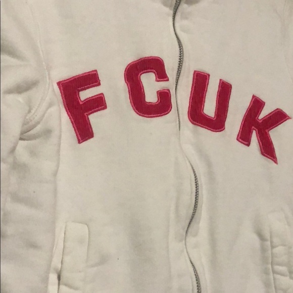 FCUK zip up size L - Picture 2 of 4